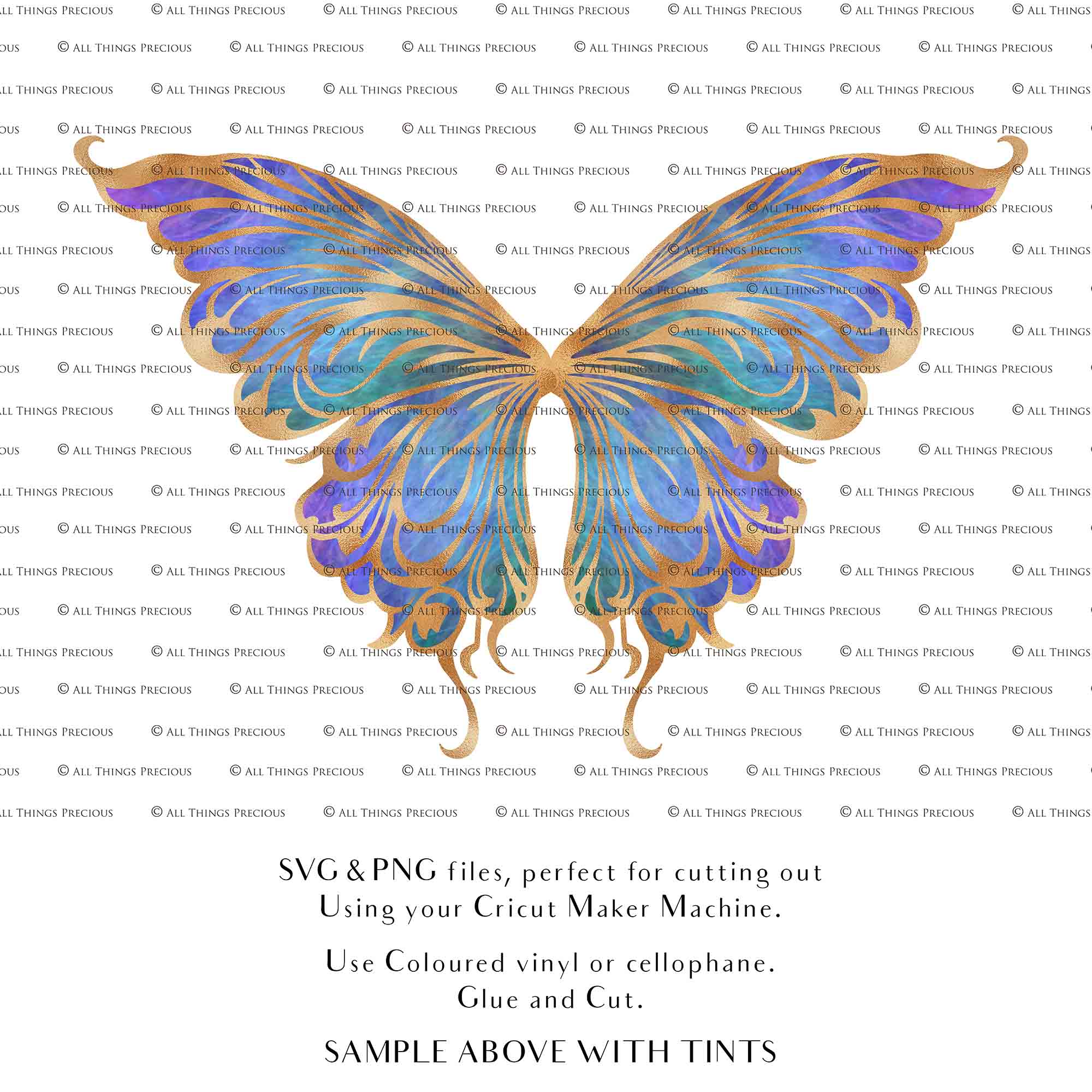 SVG & PNG Fairy Wing files for Cricut or Silhouette Cameo Cutting Machine. To create wearable fairy wings, in adult or children sizes.  Use this clipart design for Halloween Costumes, Fantasy or Cosplay or photography. Or use as ephemera in weddings, engagements or baby shower invitations. These are Individual wing parts, for you to cut and assemble. This is a digital product.